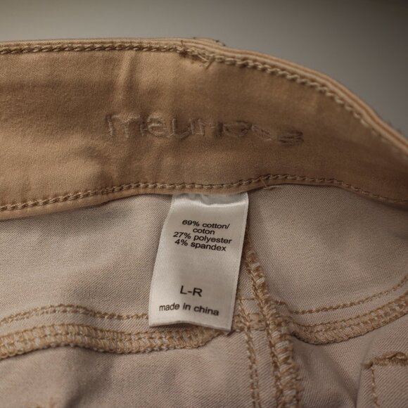 Maurices Khaki Jeggings, Size Large, Regular Length - Picture 4 of 4